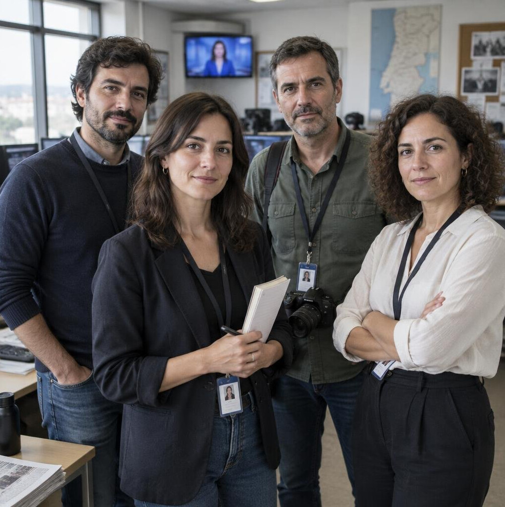 Equipa editorial do premioxel.org na redação