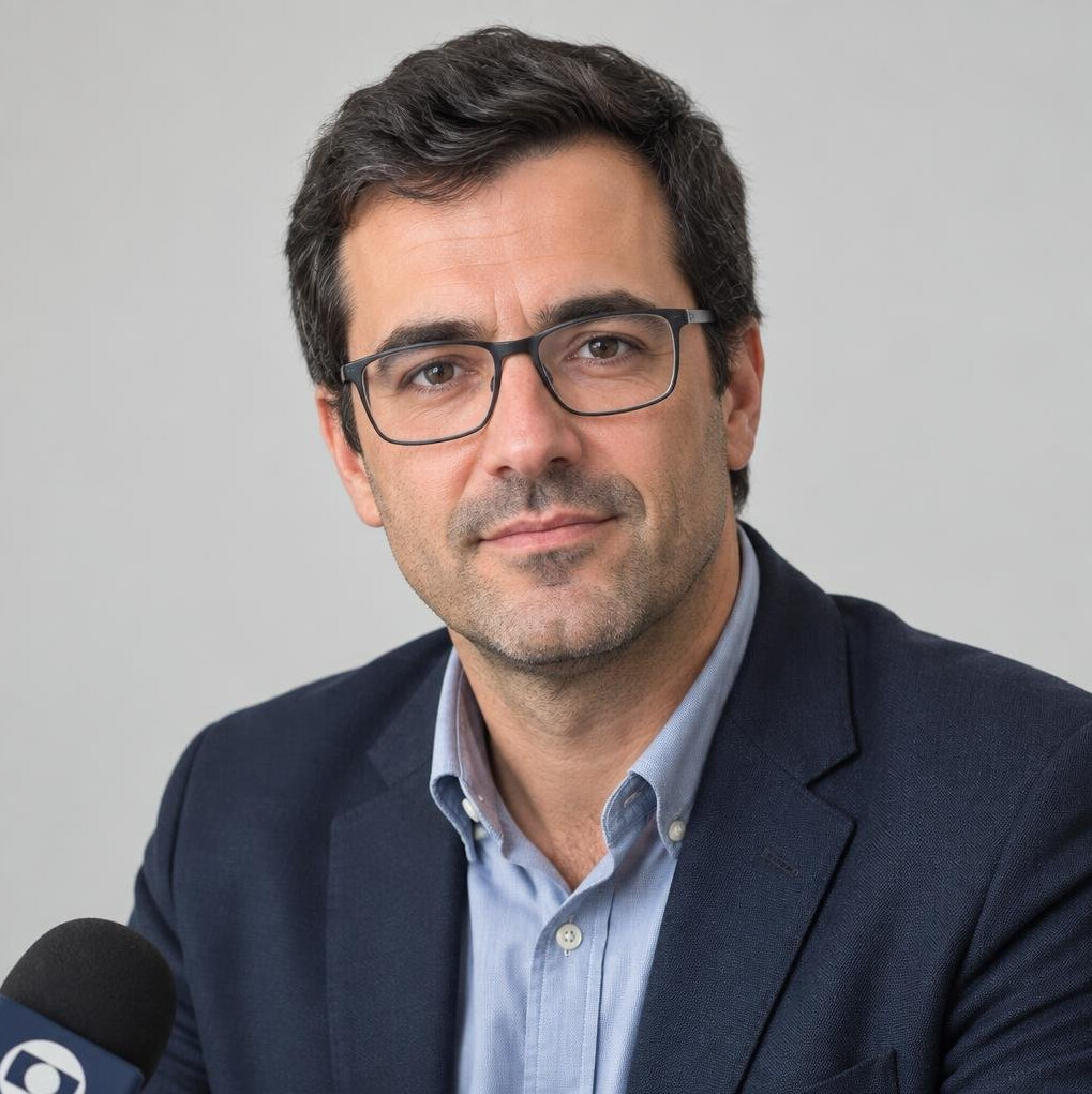Retrato de Ricardo Silva, jornalista de dados