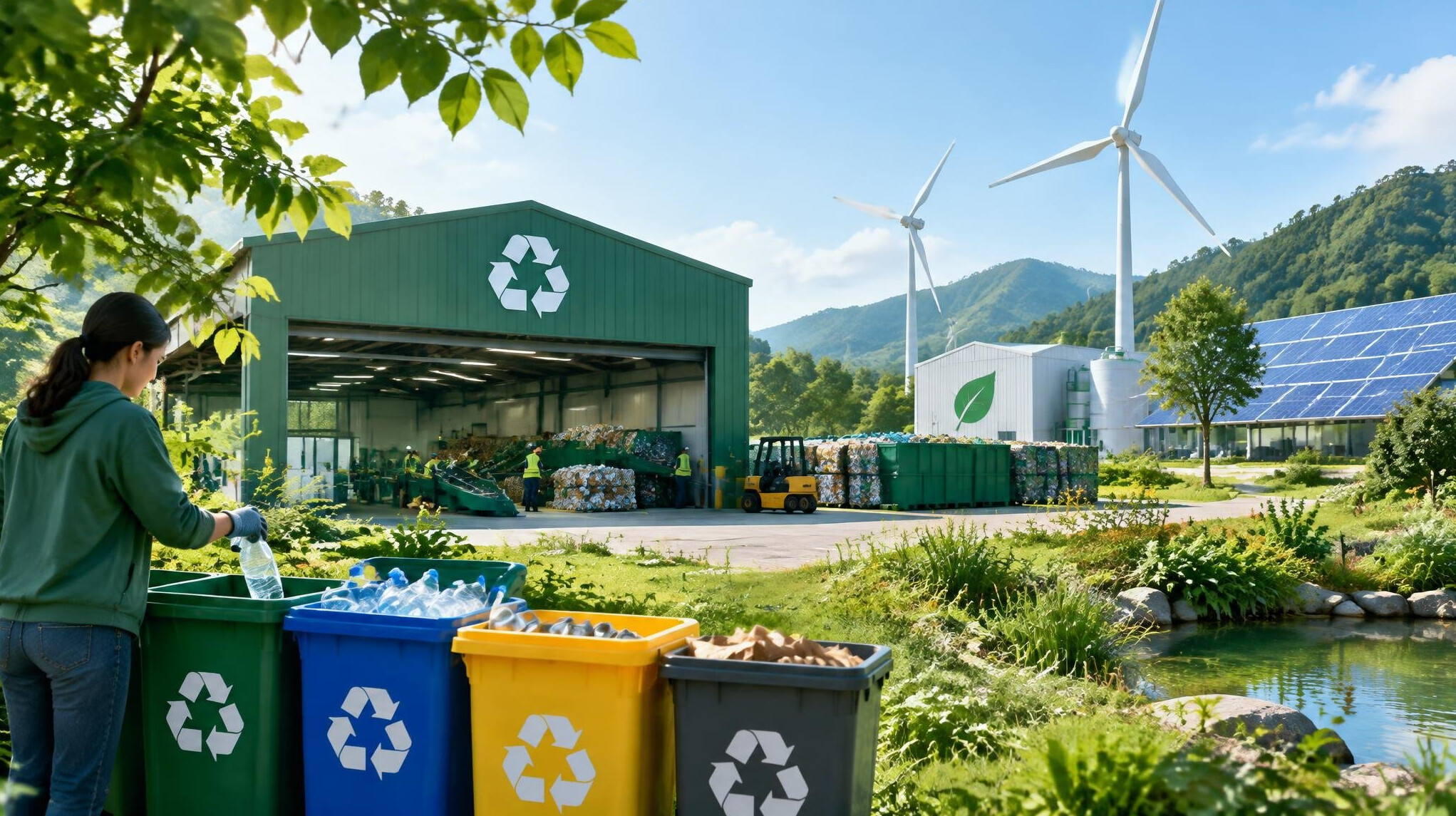 recycling center