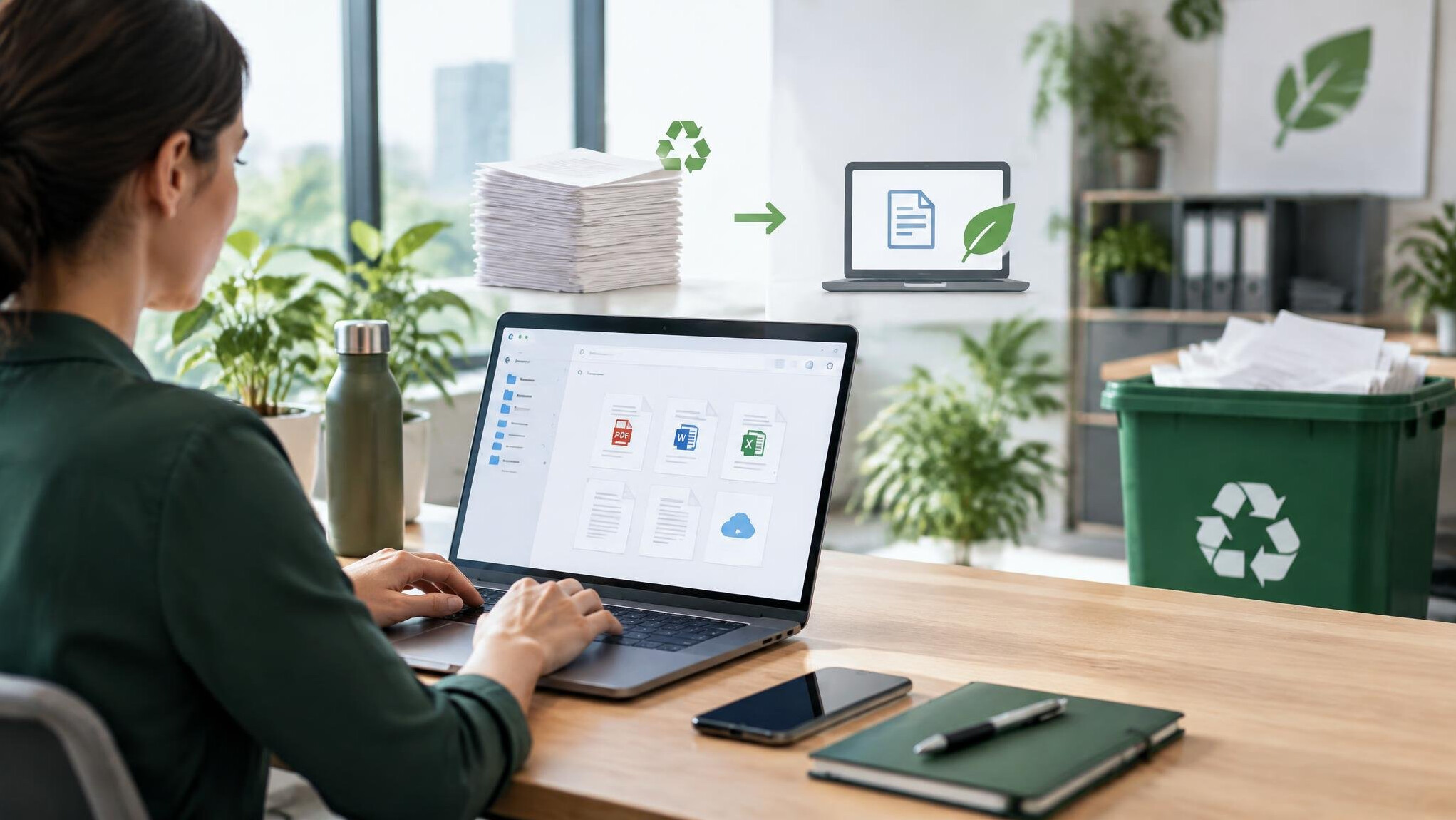 paperless office