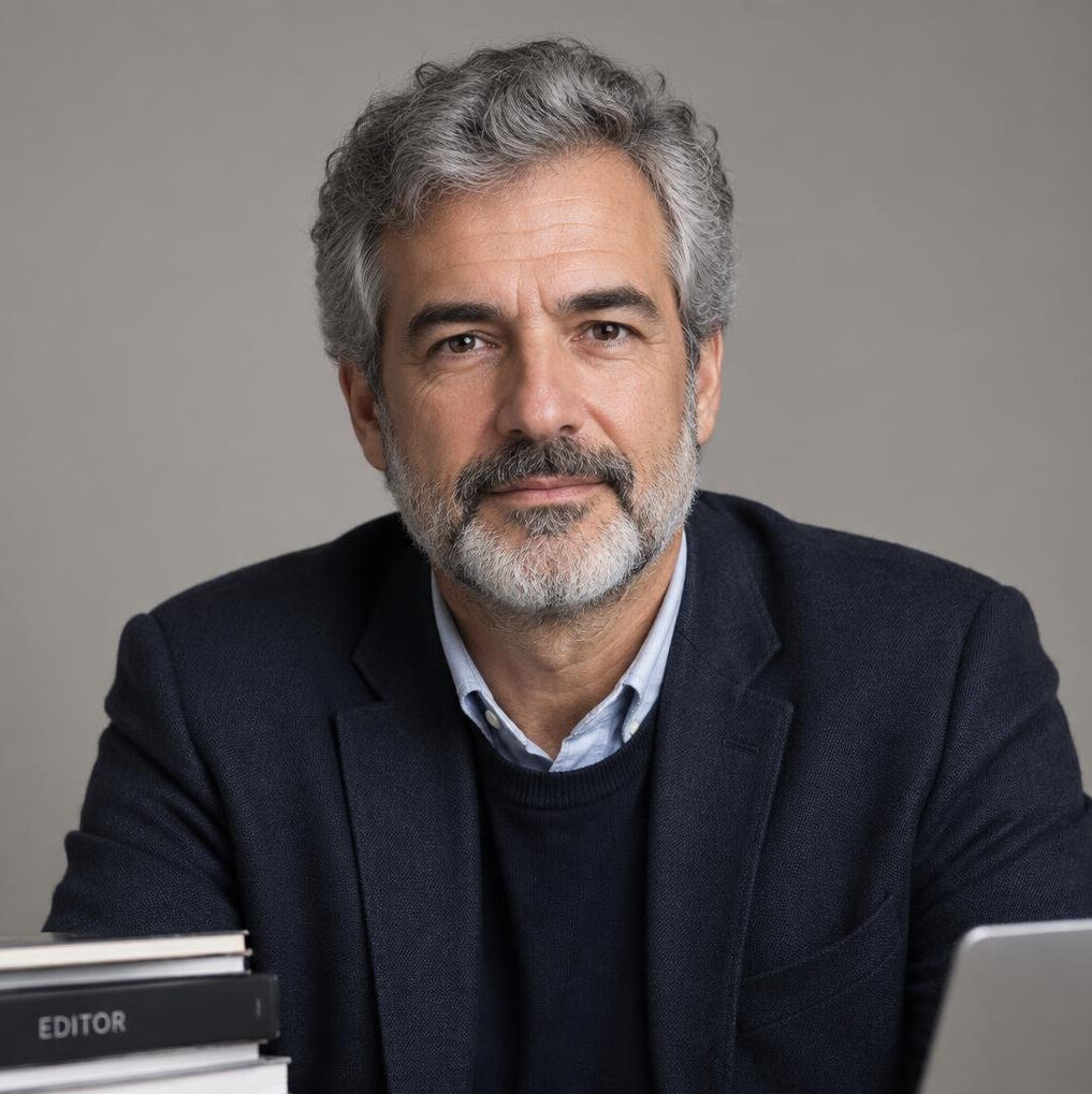Retrato de João Almeida, editor-chefe