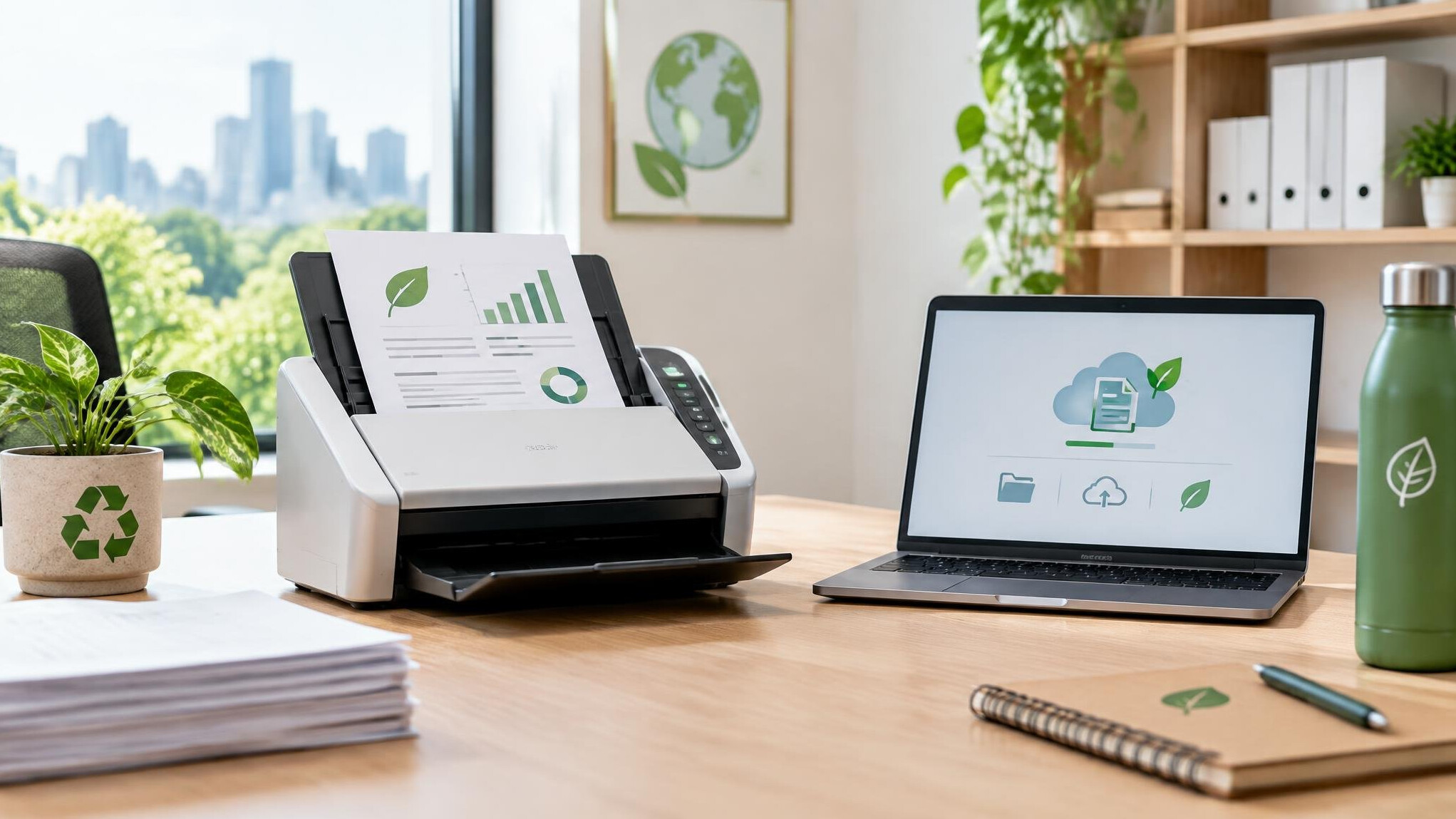 sustainable document scanning
